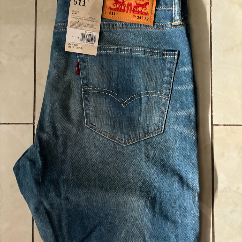 Levi's Slim 511 Blue Jeans